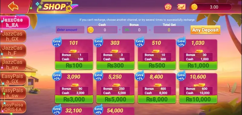 777XK Game Deposit
