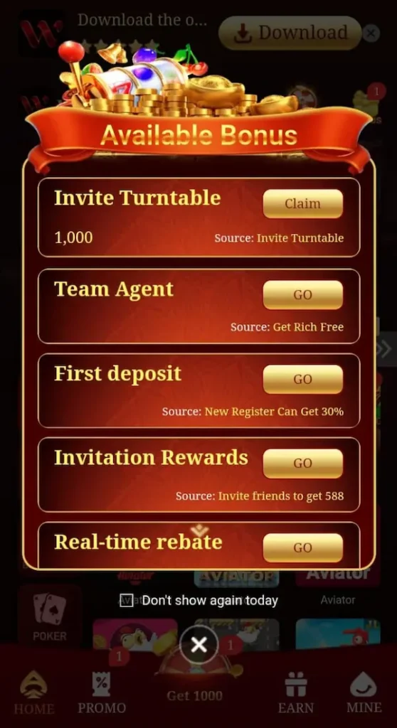 w33 game bonus
