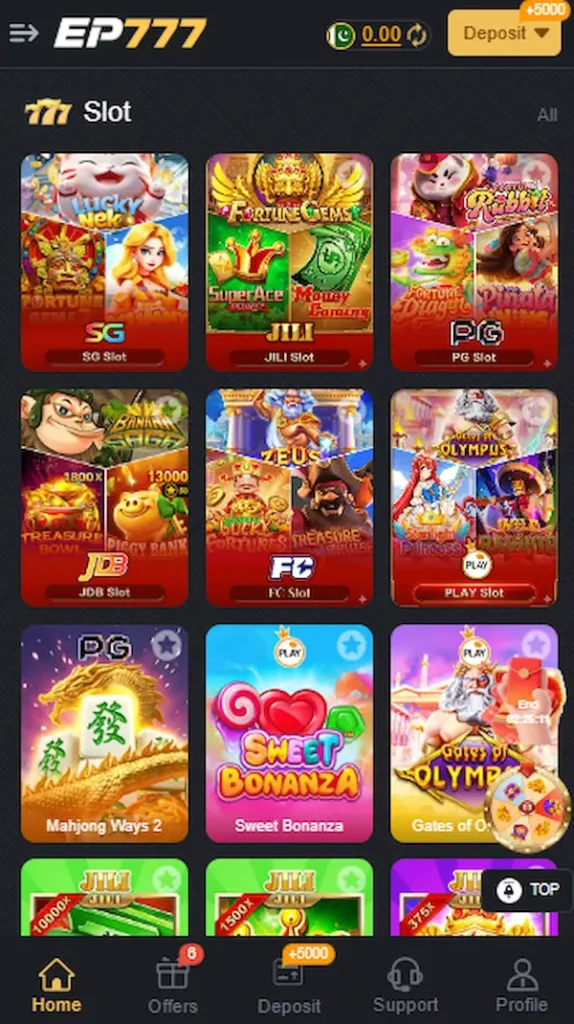 ep777 slot games