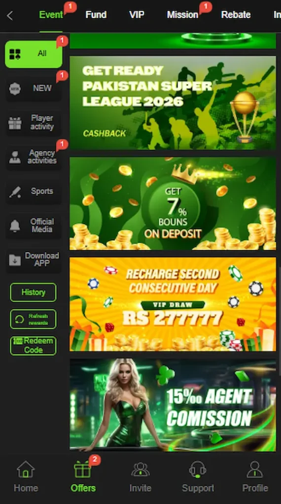 funup777 game events