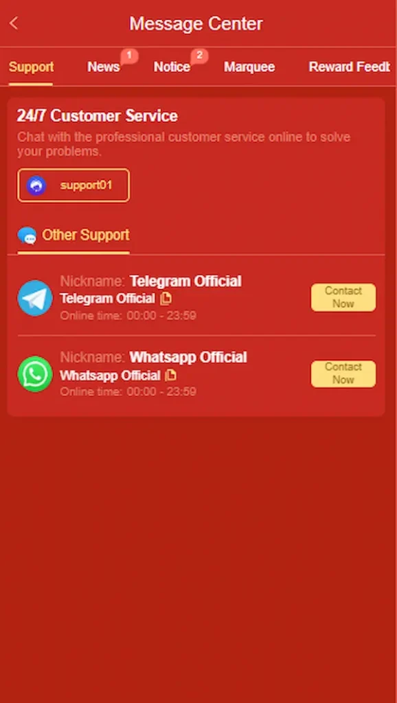 p777 game customer support