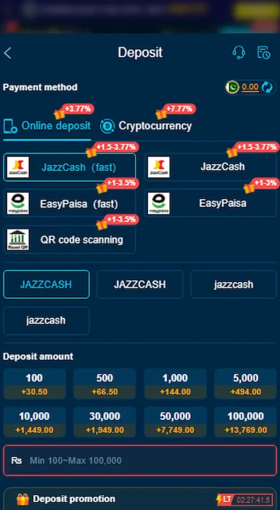 bt111 game deposit