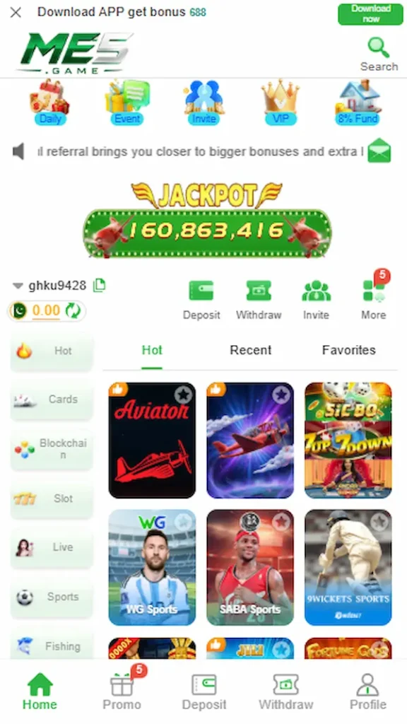 me5 game app