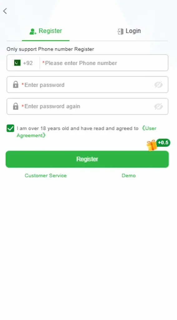 me5 game registration process